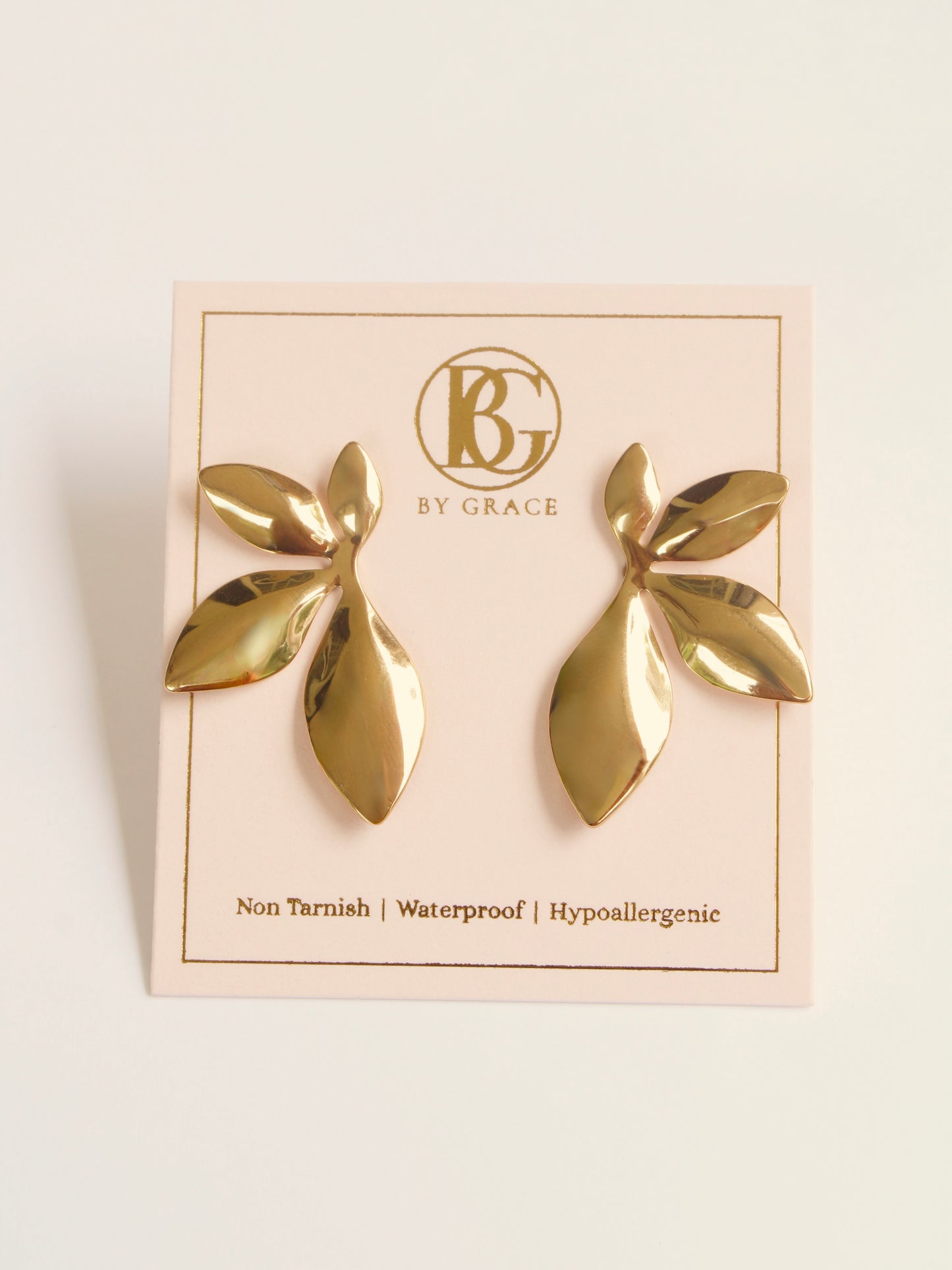 The Flora Gold Statement Stud