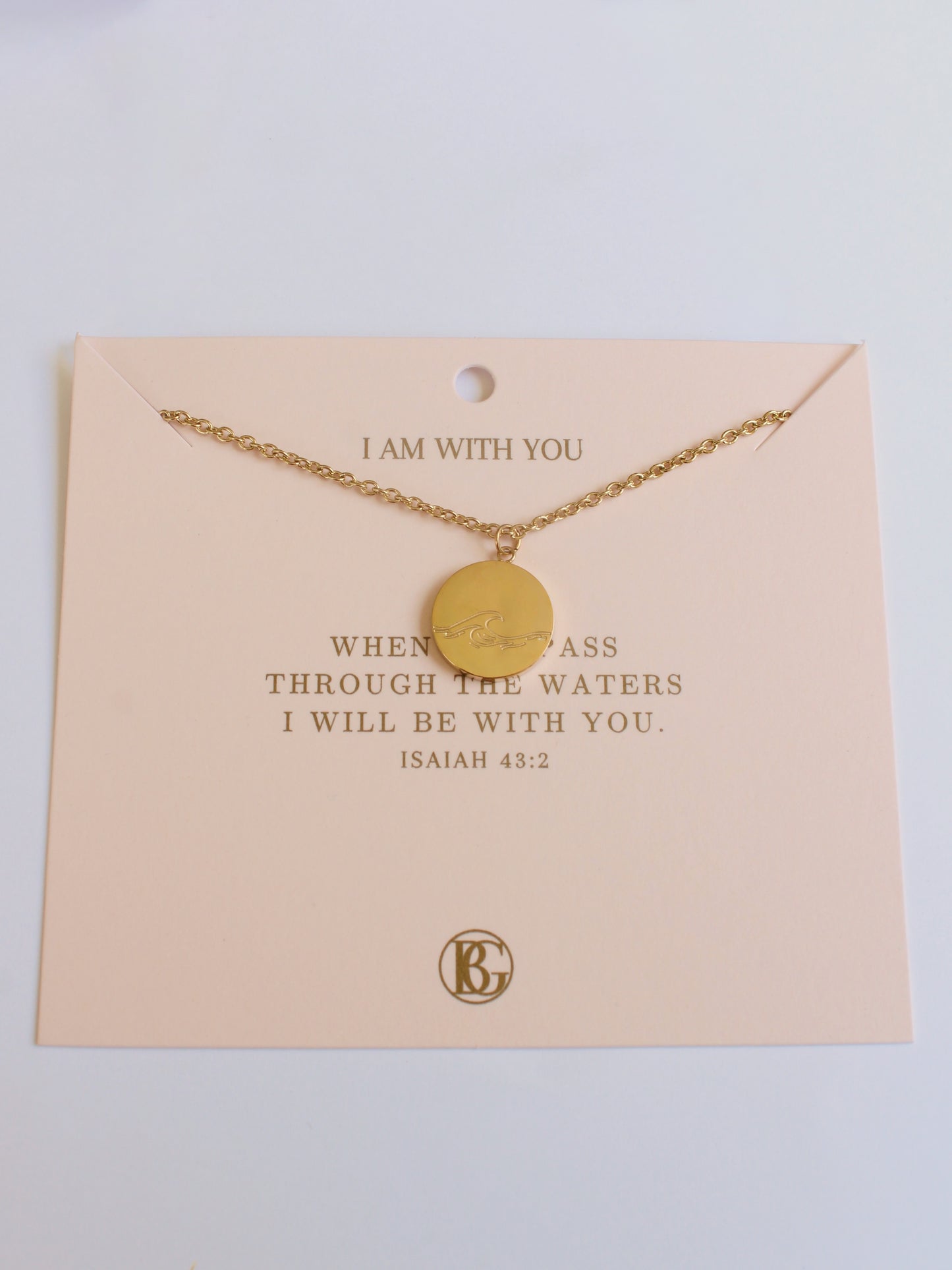 I Am With You Necklace