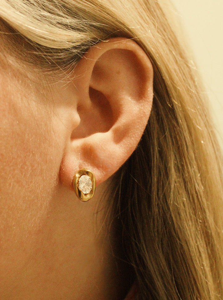 The Mia Diamond Statement Stud