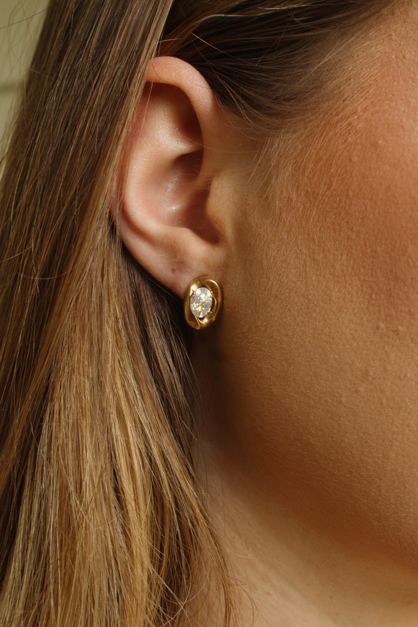 The Mia Diamond Statement Stud