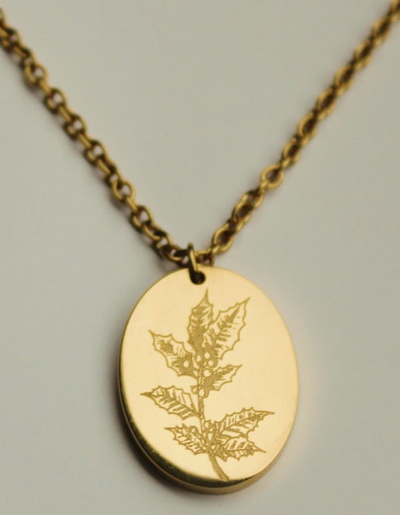Birth Flower Necklace