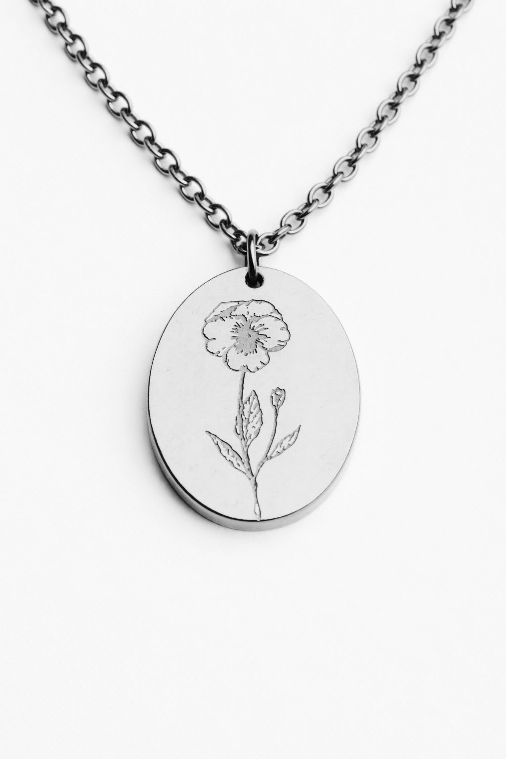 Birth Flower Necklace