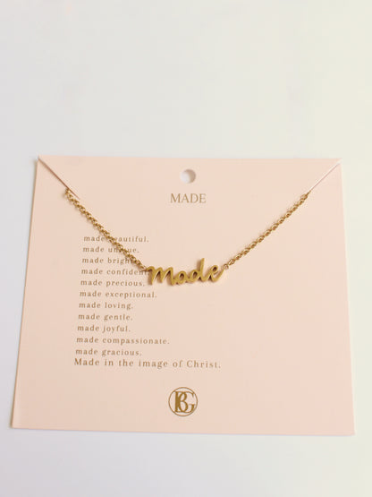 Made Necklace