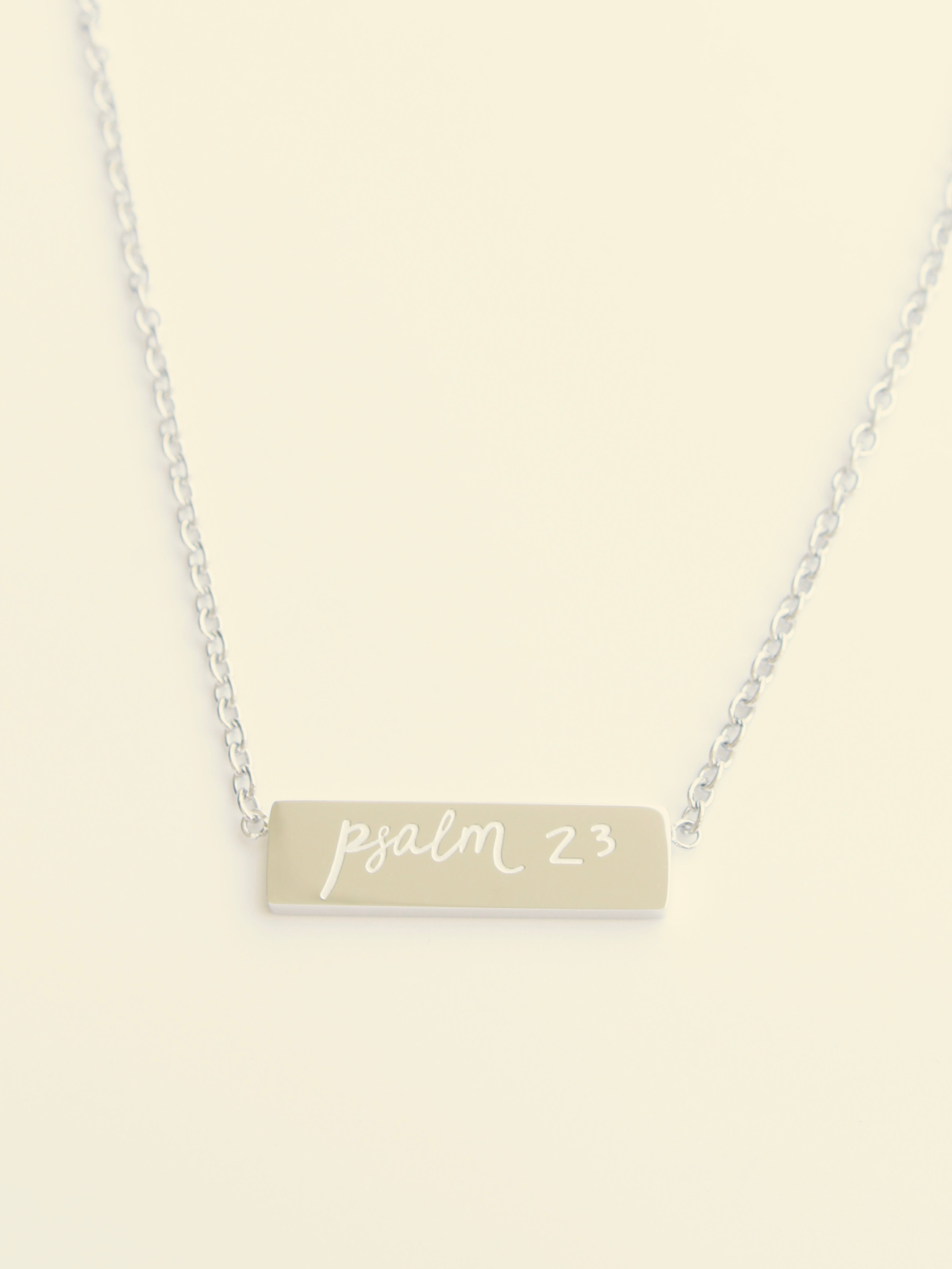 Psalm 23 Necklace