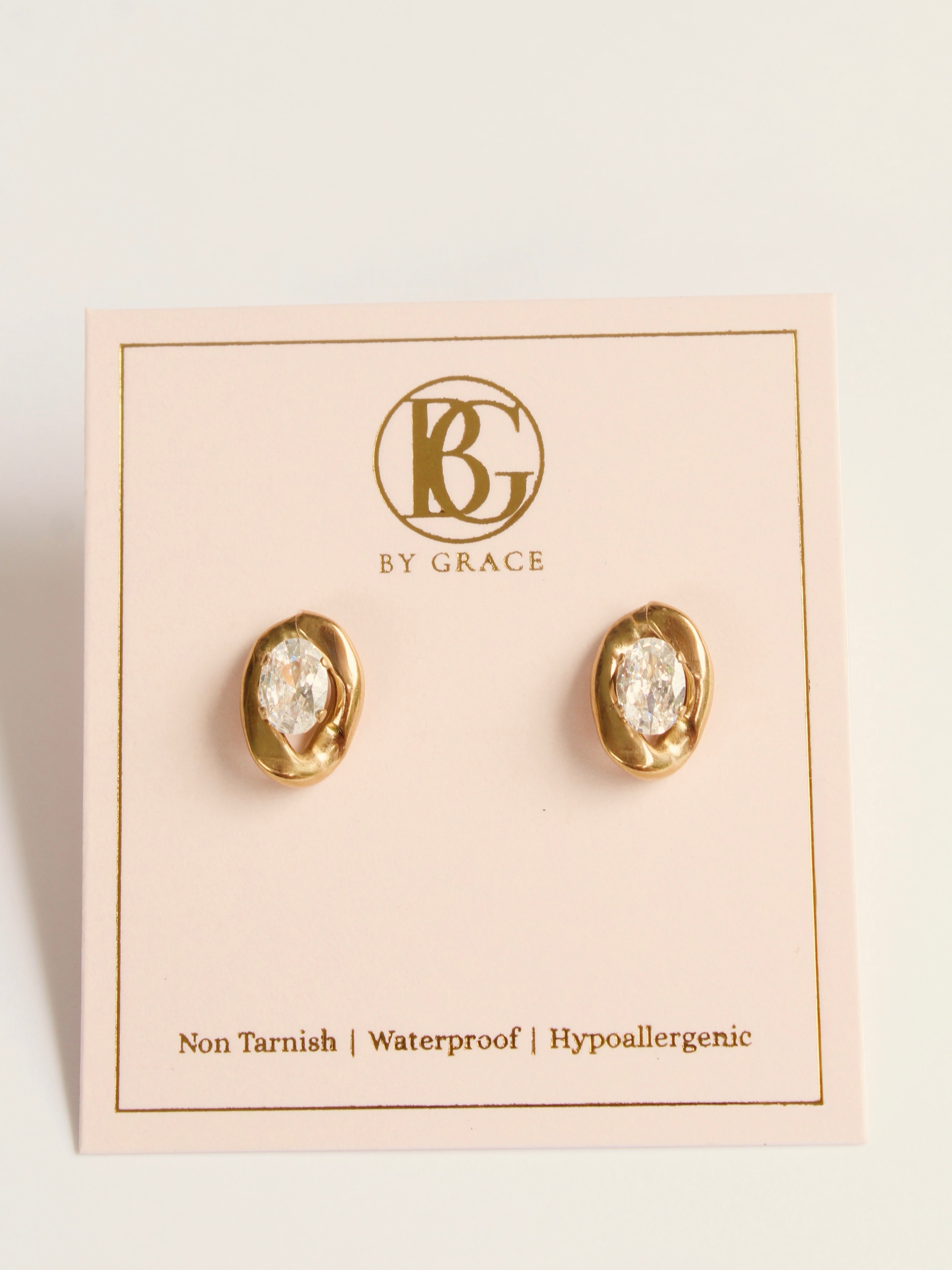 The Mia Diamond Statement Stud