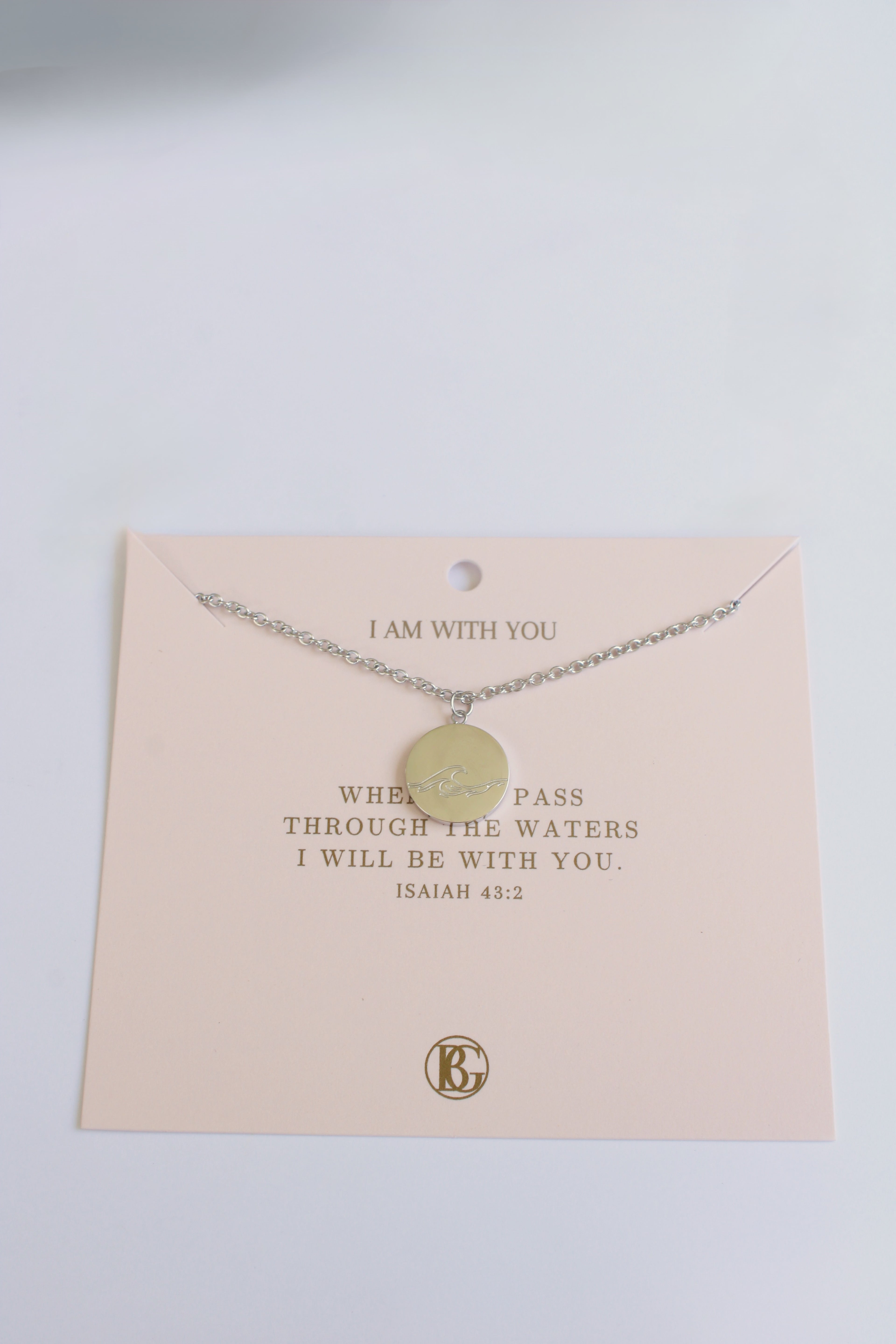 I Am With You Necklace