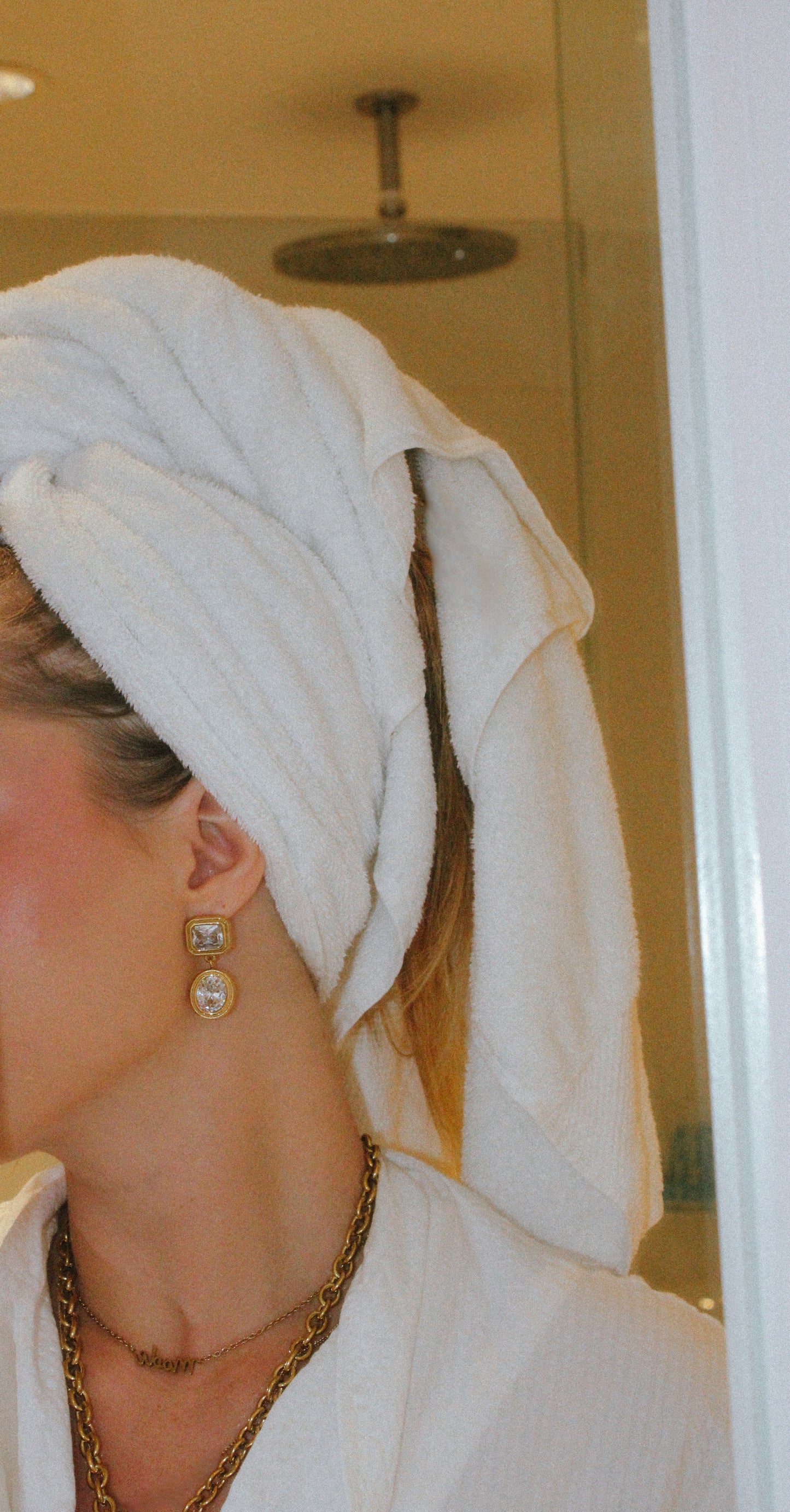 The Luxe Bold Diamond Stud