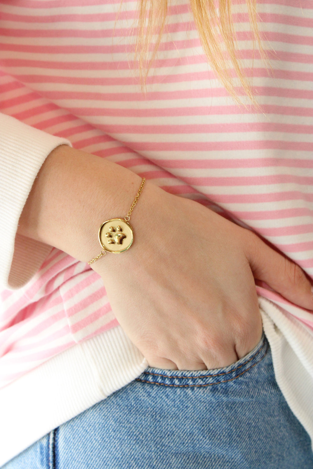 Paw Print Bracelet