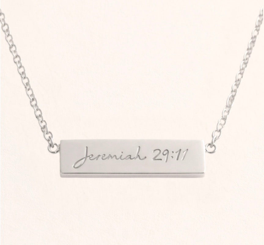 Jeremiah 29:11 Necklace