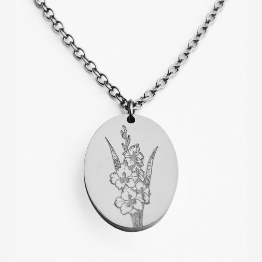 Birth Flower Necklace